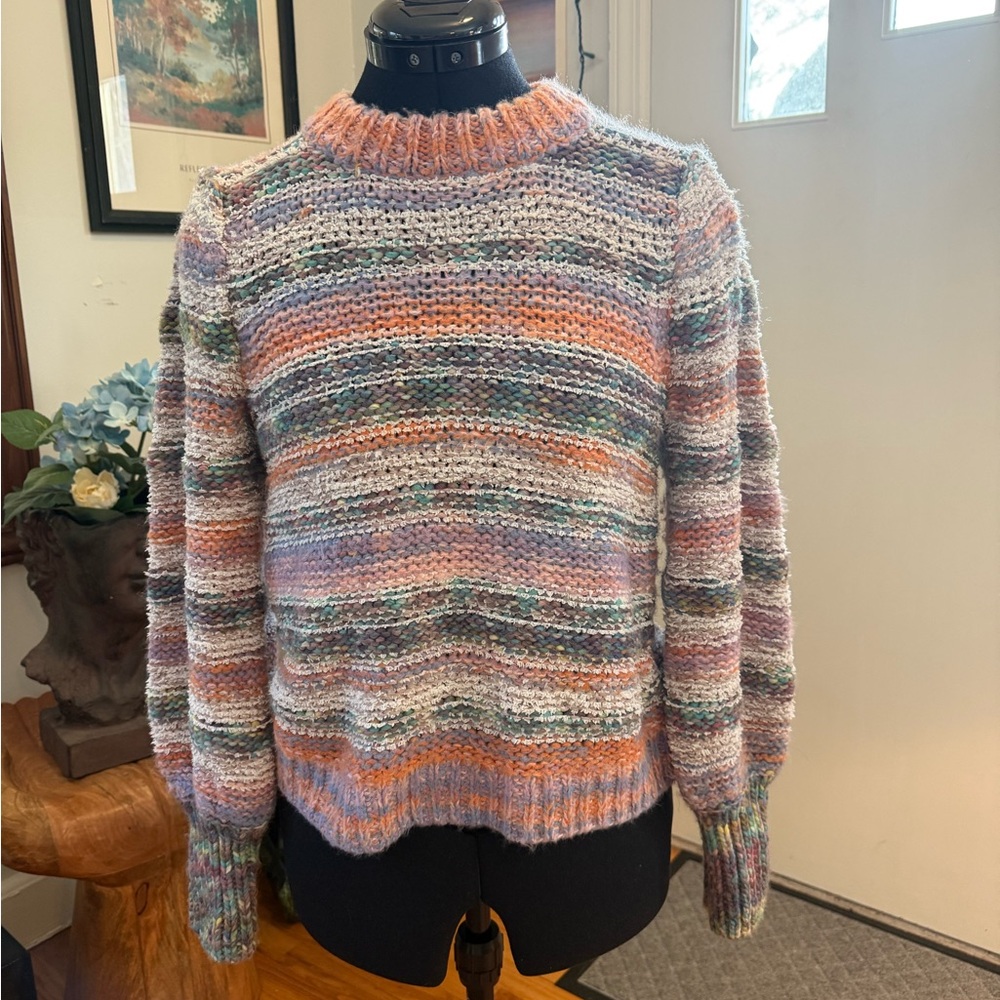 Multicolor Striped Women's Sweater